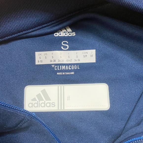 NWT ADIDAS CLIMACOOL EMBROIDERED ZIP UP JACKET - Picture 6 of 8